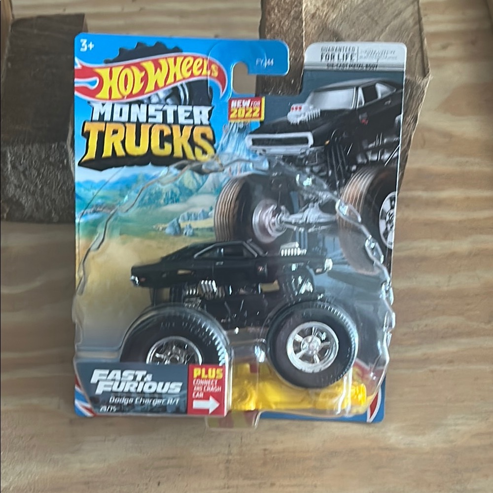 Hot Wheels Monster Trucks Fast & Furious DODGE CHARGER R/T car